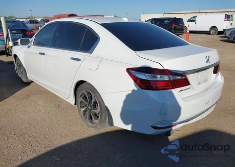 2016 Honda Accord Ex-L V-6 from USA, damaged, VIN 1HGCR3F86GA035729